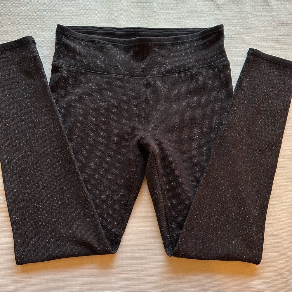 Aerie Chill Play Move Iridescent Sparkle Leggings Size Medium